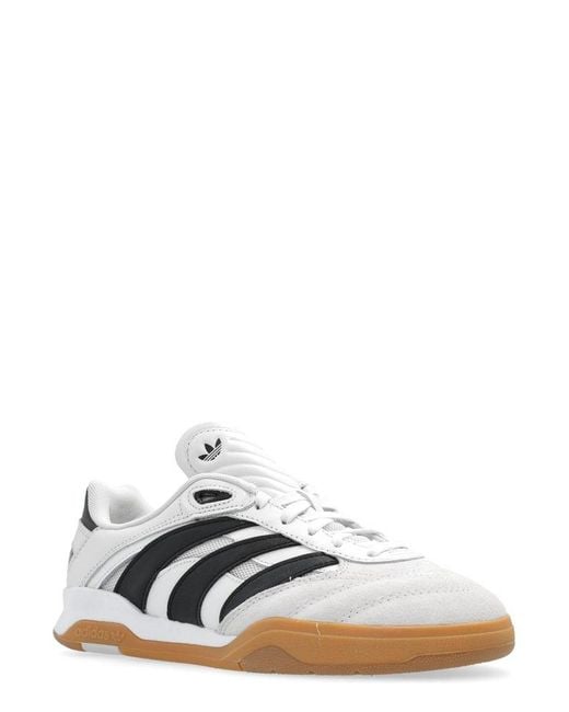 Adidas Originals White ‘Predator Mundial’ Sports Shoes