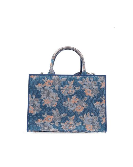 Furla Blue ‘Opportunity Small’ Shopper Bag