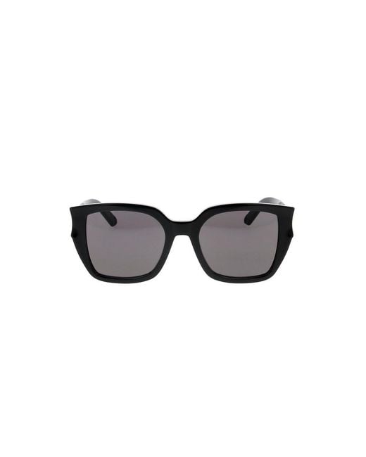 Dior Black Diorglow Square Frame Sunglasses