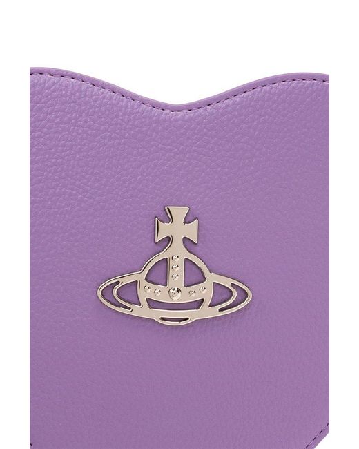Vivienne Westwood Purple ‘Louise’ Shoulder Bag