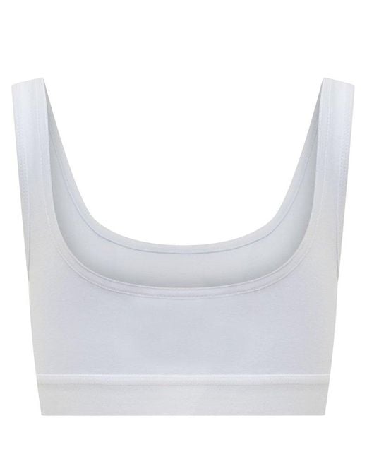 MARINE SERRE White Top With Logo
