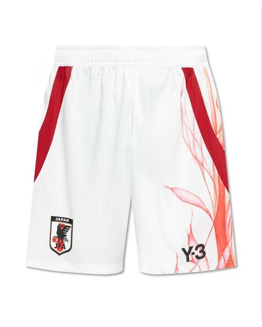 Y-3 Red Japan X 24 Away Shorts for men