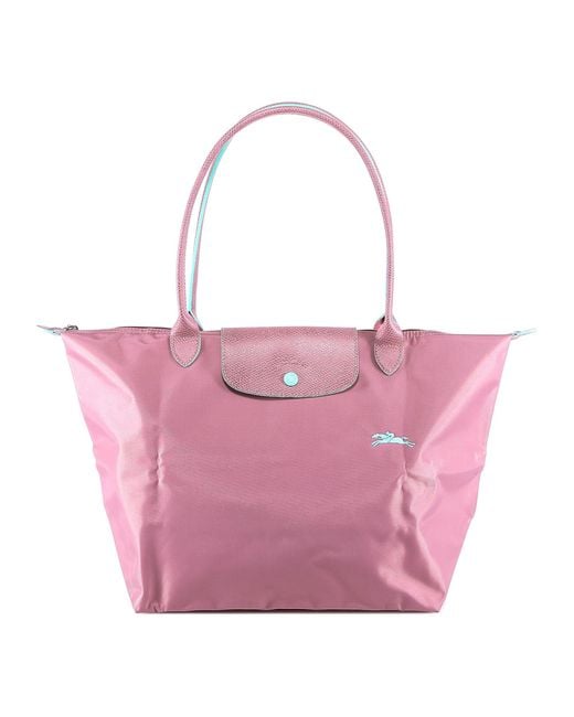 Longchamp Pink Le Pliage Club Large Bag