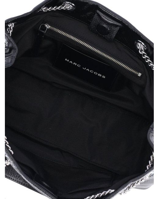 Marc Jacobs The Small Chain Sack Bag in Black | Lyst