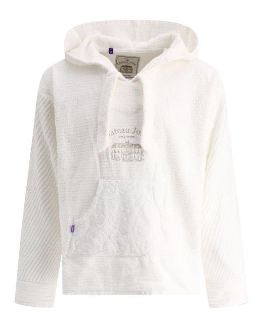 GALLERY DEPT. White Baja Hoodie For Ss24 for men