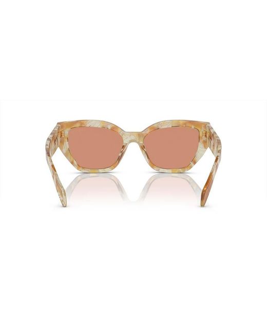 Prada Brown Cat-eye Sunglasses