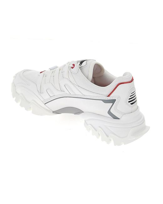 valentino garavani climbers sneaker in fabric and calfskin leather