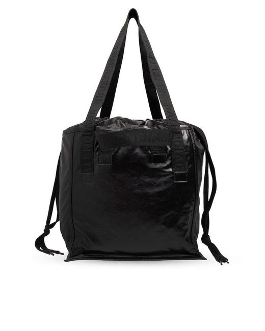 Balenciaga Black ‘Cargo Medium’ Shopper Bag for men