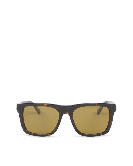 Moncler Multicolor Rectangular Frame Sunglasses for men