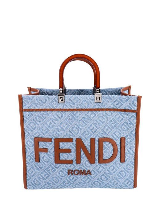 Fendi Sunshine Medium Bag in Blue | Lyst Canada