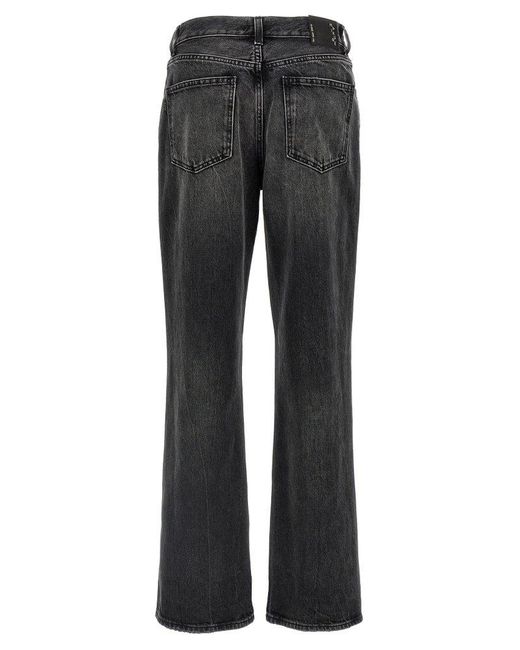 Haikure Gray Korea Spider Denim Jeans
