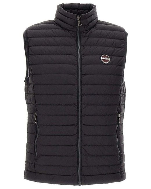 Colmar Black Quilted Vest for men