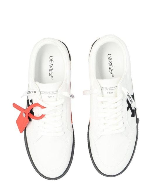 Off-White c/o Virgil Abloh Gray Round Toe Low-top Sneakers for men