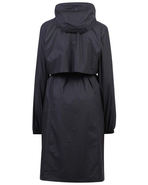 1017 ALYX 9SM Blue Belted Hooded Trench Coat