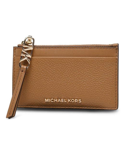 Michael Kors Brown Peanut Leather Empire' Wallet