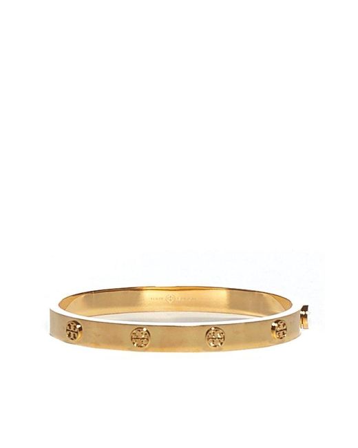 Tory Burch Miller Stud Bangle in Gold (Metallic) Lyst