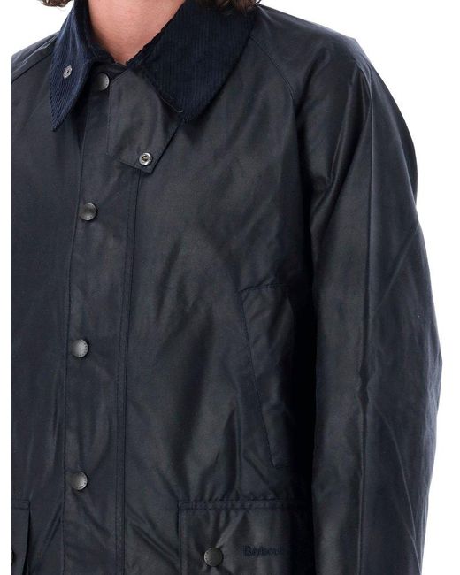 Barbour Blue Bedale Wax Jacket for men