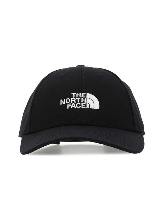 The North Face Black Logo Embroidered Baseball Cap for men