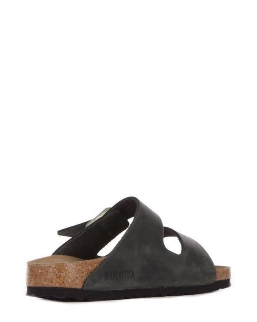 Birkenstock Black Arizona Double Buckle Sandals