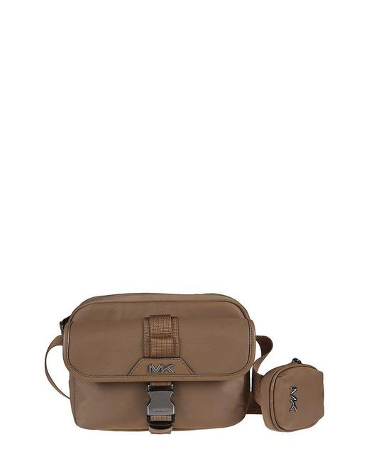 Michael Kors Brown Brooklyn Utility Crossbody Bag for men