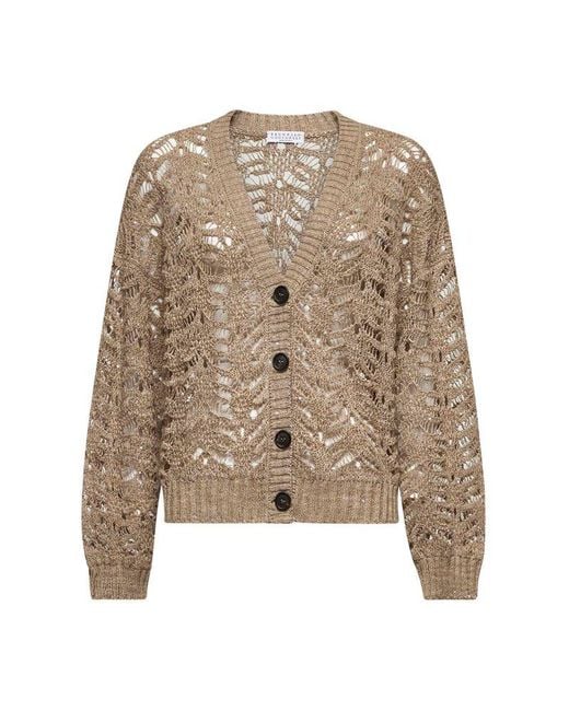Brunello Cucinelli Natural Sweaters
