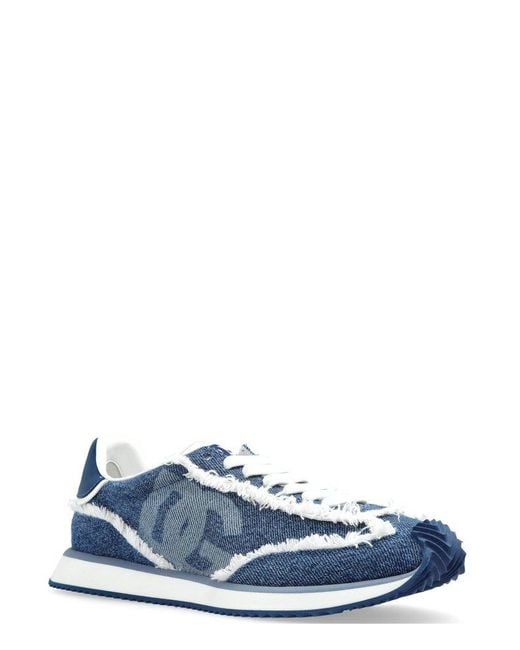 スニーカー Dolce&Gabbana DG CUSHION ARIA SNEAKERS Dolce & Gabbana Aria Dg Sneakers in Blue | Lyst