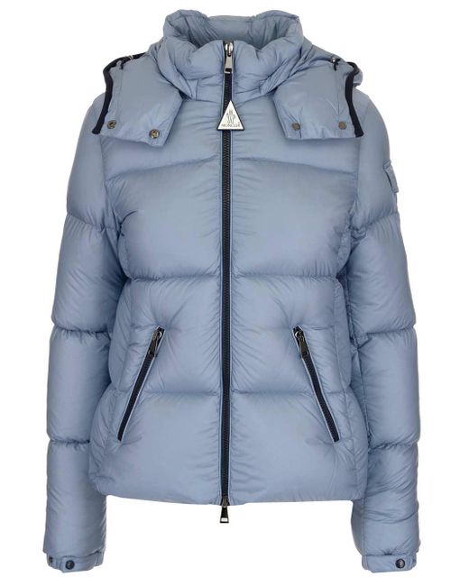 Moncler Blue "fourmi" Light Nylon Down Jacket
