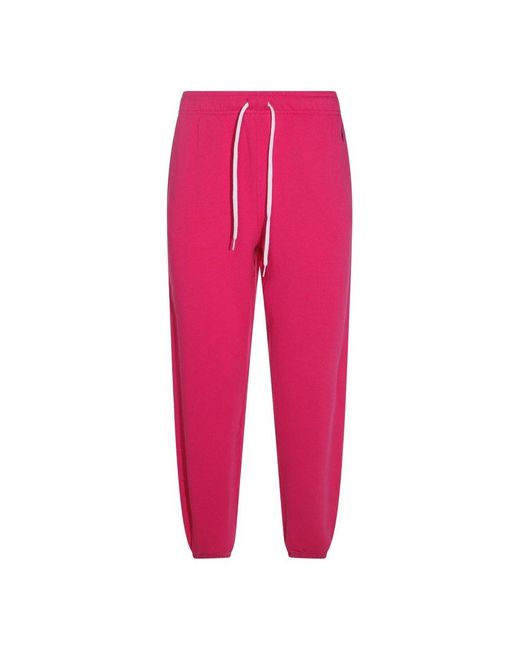 Polo Ralph Lauren Pink Pony Embroidered Drawstring Track Pants