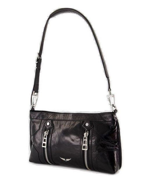 ショルダーバッグ・ポシェット Sunny Moody Crossbody - Zadig & Voltaire - Leather - Black Zadig & Voltaire Sunny Moody Vintage Patent Crossbody