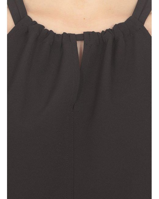 Moschino Black Jeans Sleeveless Mini Dress