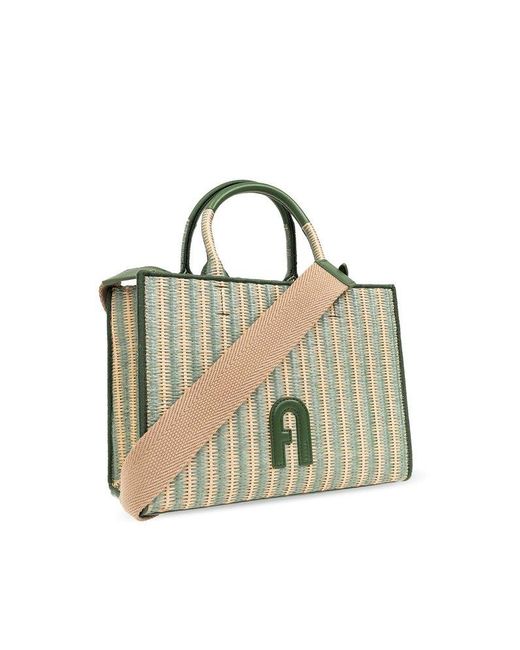 Furla Green 'opportunity Small' Shopper Bag,