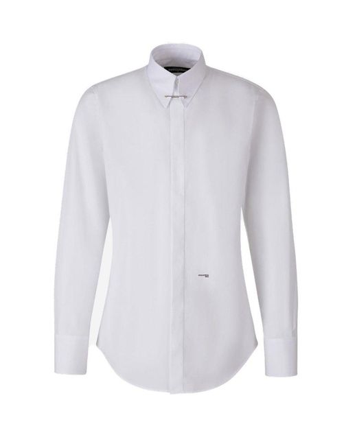 DSquared² White Ceresian Cotton Shirt for men