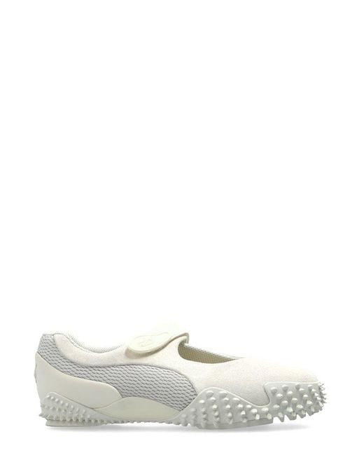PUMA White Mostro Fey Prm Low-Top Sneakers