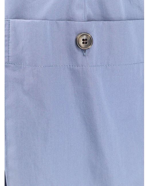 Dries Van Noten Blue Trouser