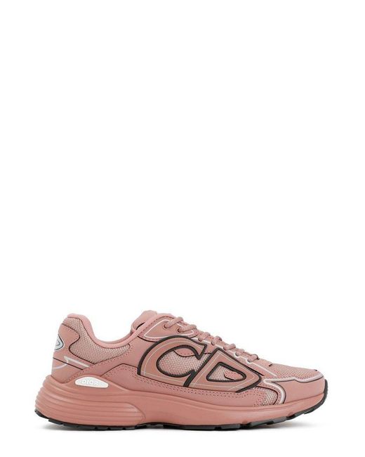 Dior Pink B30 Low-top Sneakers for men