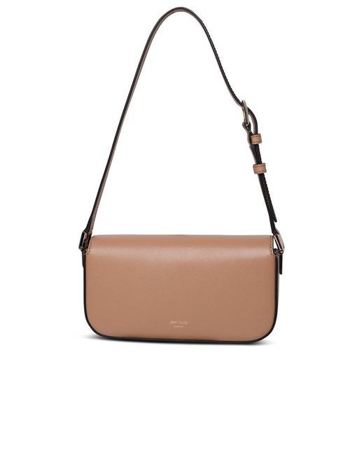 Jimmy Choo Natural Biscuit Leather Bag