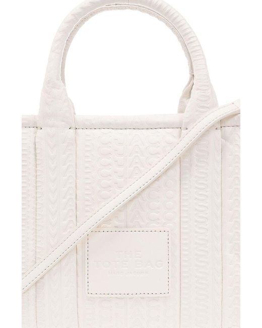 Marc Jacobs White ‘The Tote’ Shopper Bag