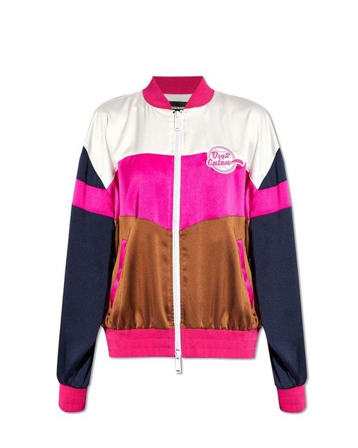 DSquared² Pink Bomber Jacket
