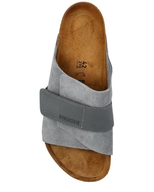 Birkenstock Gray Kyoto Slip-On Sandals for men