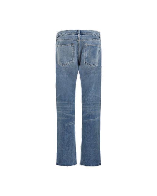 Fear Of God Blue Mid-rise Straight-leg Jeans for men