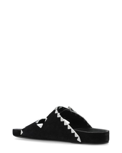 Isabel Marant Black Lennyo Sandals