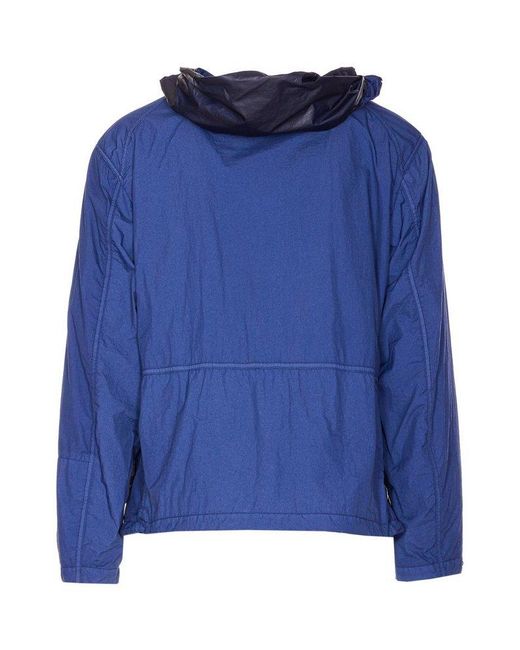 C P Company Blue Utility Jacket for men