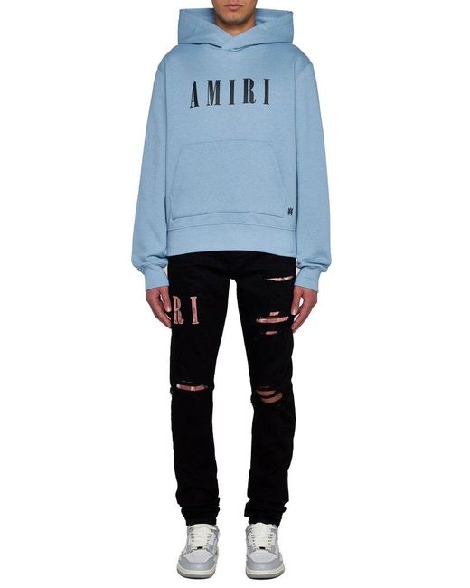 Amiri Blue Sweaters for men