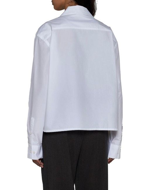 Filippa K White Button-Up Shirt