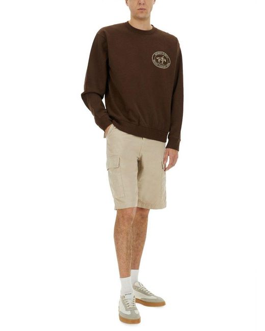 Sporty & Rich Brown "Riding Club" Sweatshirt