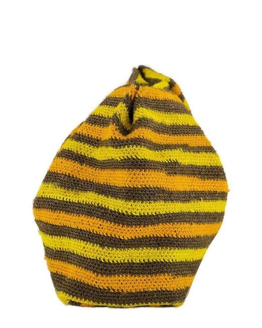 Sensi Studio Yellow X Fc Striped Medium Pouch