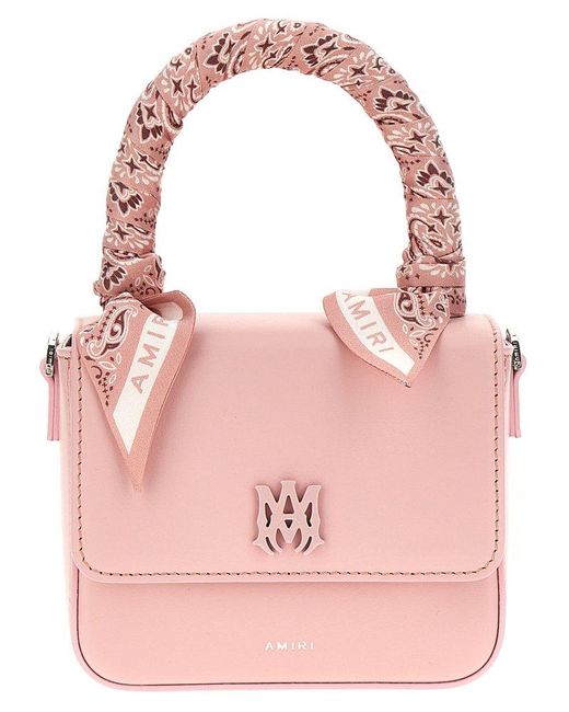 Amiri Pink 'Bandana' Handbag