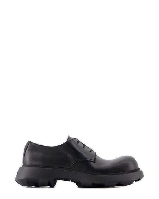 Acne White Lace-up Shoes for men