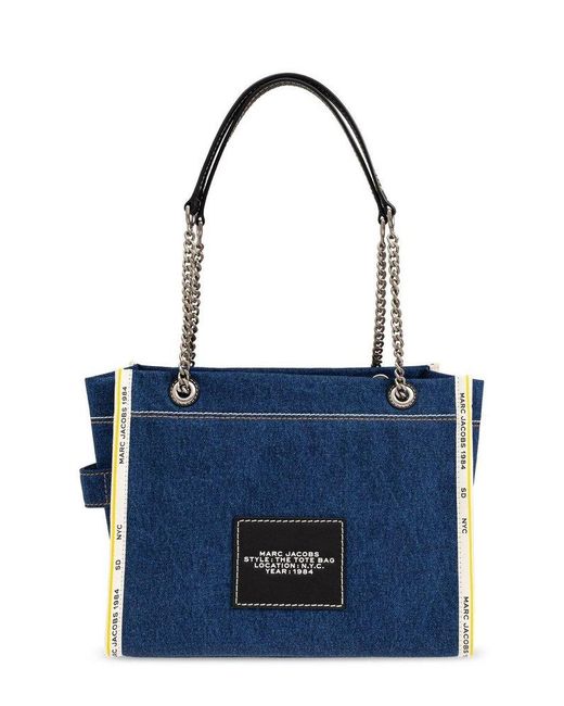 Marc Jacobs Blue ‘The Tote’ Bag