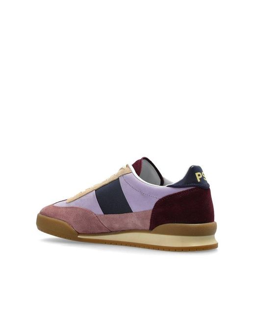 Paul Smith Purple Sneakers With Printed Logo